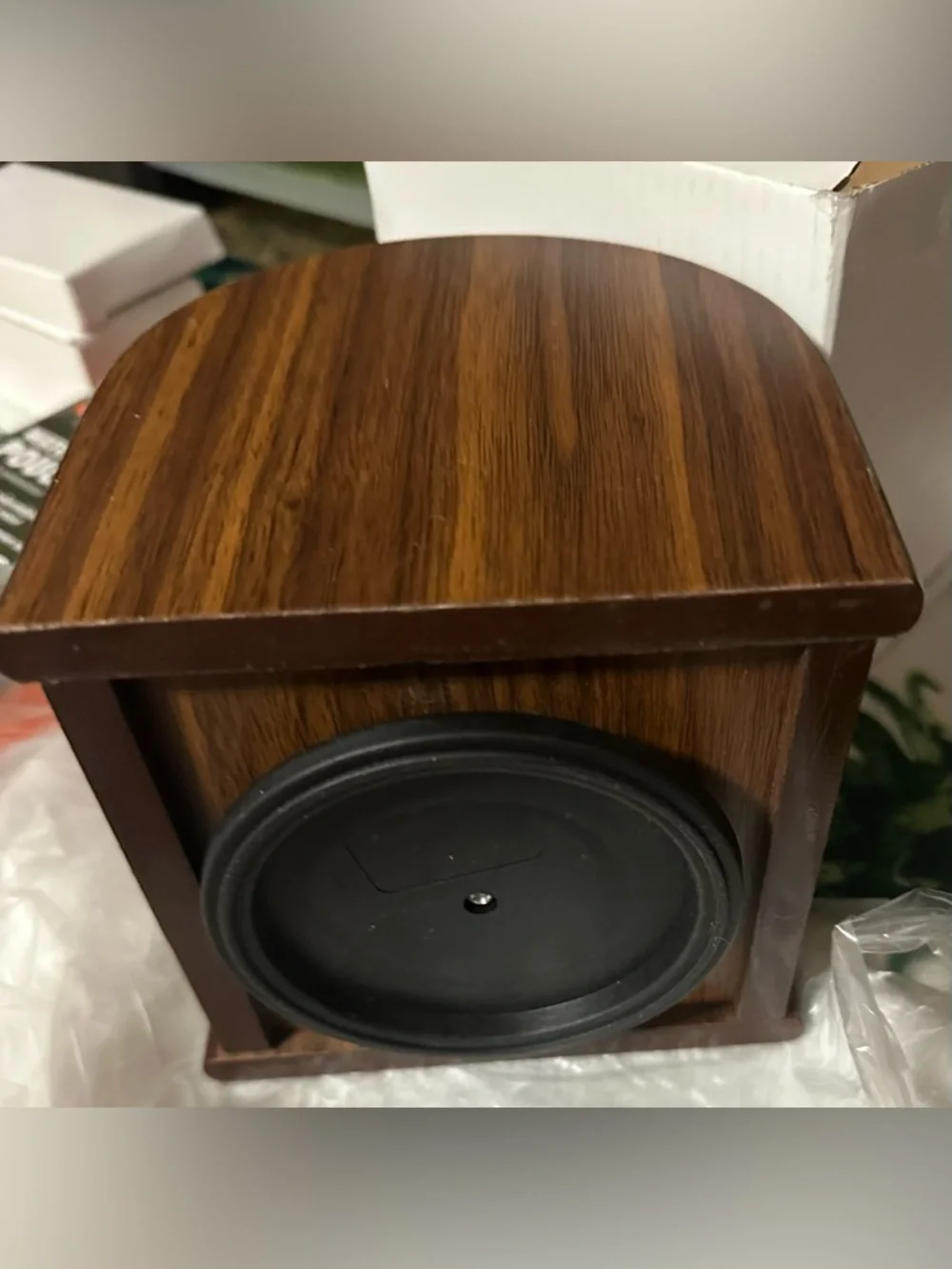 Classic Wooden Desk Caddy in Rich Walnut